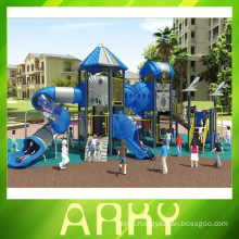 2015 double color nature kids adventure outdoor playground equipment